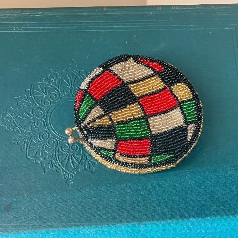 Vintage Hand Made Coin Purse - Picture 1 of 3